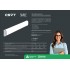 Светильник SMILE 32 1237х140х67 CRI80 4000 milky IP20 Светильник SMILE 32 1237х140х67 CRI80 4000 milky IP20