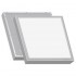 Светильник UNIVERSAL W28/4000K CRI90 595x595х55 opal-sand Светильник UNIVERSAL W28/4000K CRI90 595x595х55 opal-sand