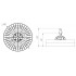 Светильник Wheel 150/Г60/740/04/B IP65 подвесной Светильник Wheel 150/Г60/740/04/B IP65 подвесной