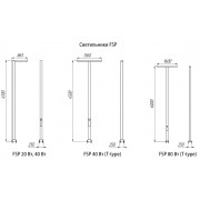 Парковый светильник FSP 01 40-850-W5