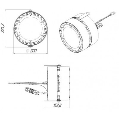 Светильник L-industry II 71/Г60/4,0К/05 IP65 Светильник L-industry II 71/Г60/4,0К/05 IP65