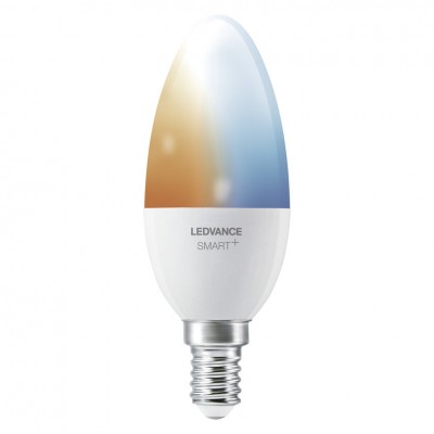 Светодиодная лампа Smart+BT Candle Tunable White 40 5W/2700-6500K E14 Светодиодная лампа Smart+BT Candle Tunable White 40 5W/2700-6500K E14