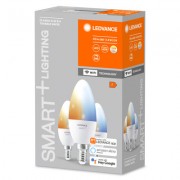 Светодиодная лампа Smart+WiFi Candle Tunable White 40 5W/2700-6500K (x3) E14