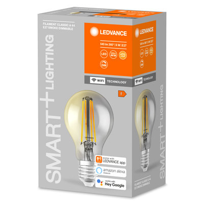 Светодиодная лампа Smart WF A 44 D 6W/825 230V FIL SM E27 Светодиодная лампа Smart WF A 44 D 6W/825 230V FIL SM E27