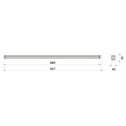 Светильник DP Eco Class Slim 18W 840 230V IP65