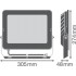 Прожектор FL COMP V 135W 830 SYM 100 BK Прожектор FL COMP V 135W 830 SYM 100 BK