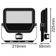 Прожектор FL PFM S 50W/3000K SYM 100 BK
