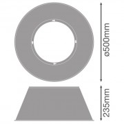 Отражатель ALU REFLECTOR 147 190 210W HIGH BAY g4
