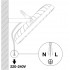 Светильник HB COMP V 166W 840 110DEG IP65 Светильник HB COMP V 166W 840 110DEG IP65