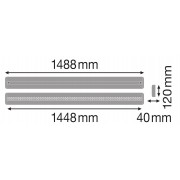 Светильник LINEAR IndiviLED D 1500 50W/3000K