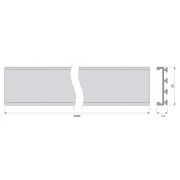 Монтажный профиль LS AY-PW01/U/26X8/14/2