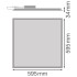 Светильник PANEL COMPACT 600 V 33W 865 U19 Светильник PANEL COMPACT 600 V 33W 865 U19