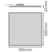 Светильник PANEL COMPACT 600 V 33W 865 U19