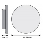 Светодиодная панель Smart WiFi PLANON FRAMELESS RD 45 TW