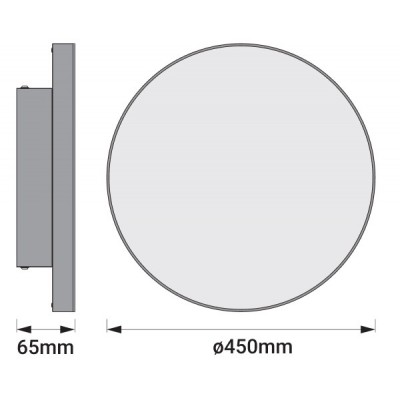 Светодиодная панель Smart WiFi PLANON FRAMELESS RD 45 TW Светодиодная панель Smart WiFi PLANON FRAMELESS RD 45 TW