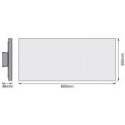 Светодиодная панель Smart WiFi PLANON FRAMELESS 60X30 TW