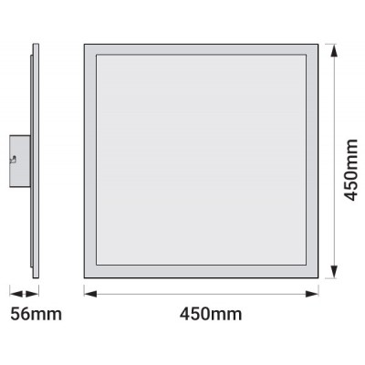 Светодиодная панель Smart WiFi PLANON PLUS 45X45 RGB W Светодиодная панель Smart WiFi PLANON PLUS 45X45 RGB W