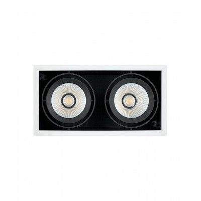 Спот светильник SP MULTI 2 x 30W/3000K FL WT/BK Спот светильник SP MULTI 2 x 30W/3000K FL WT/BK