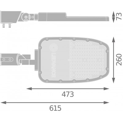 Светильник SL AREA Spd LA V 120W 730 RV35ST Gy Светильник SL AREA Spd LA V 120W 730 RV35ST Gy