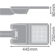 Светильник SL FLEX SM P 36W 727 RV25ST WAL