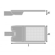 Светильник SL FLEX MD P 80W 727 RW35ST WAL