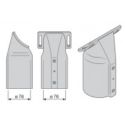 Кронштейн SPIGOT 76mm