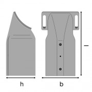 Кронштейн SPIGOT 76mm