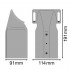 Кронштейн SPIGOT 76mm Кронштейн SPIGOT 76mm