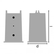 Переходник REDUCTION 60 TO 42mm