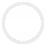 Накладка декоративная Ring 250 WT SF BLKH