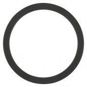 Накладка декоративная Ring 300 BK SF BLKH