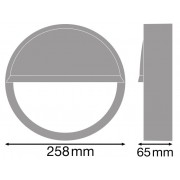 Накладка декоративная Eyelid 250 WT SF BLKH