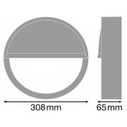 Накладка декоративная Eyelid 300 WT SF BLKH