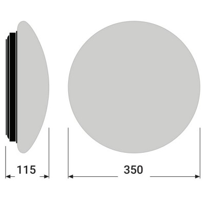 ЖКХ светильник SF CIRCULAR Sen 350 V 18W 840 IP44 ЖКХ светильник SF CIRCULAR Sen 350 V 18W 840 IP44